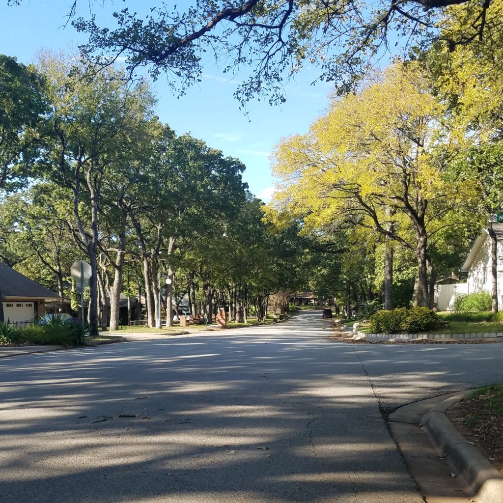 October in Texas