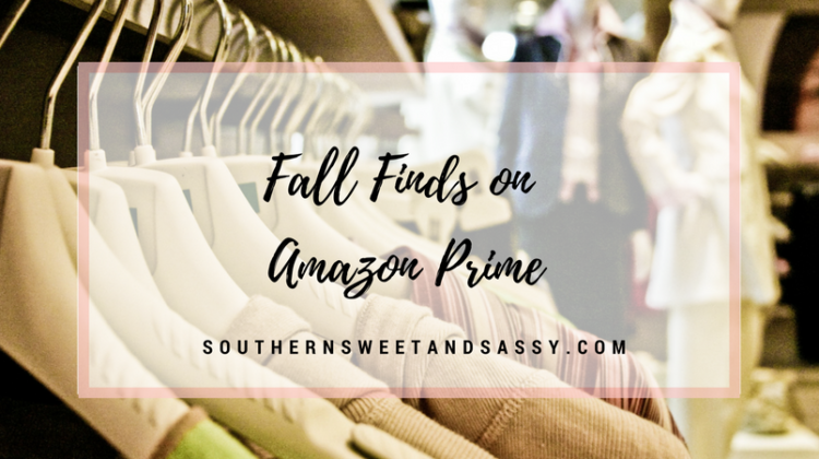 Fall Finds on Amazon Prime