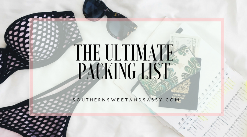 The Ultimate Packing List