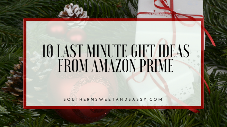 10 Last Minute Gift Ideas from Amazon Prime