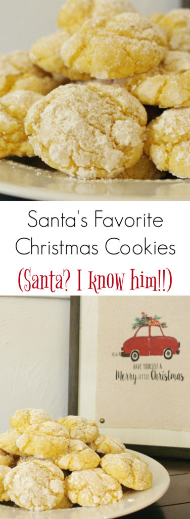 Santa's Favorite Christmas Cookies, fun and easy baking with the kids!