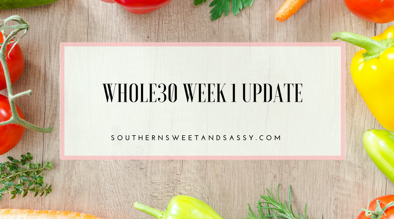 Whole30 Week 1 Update