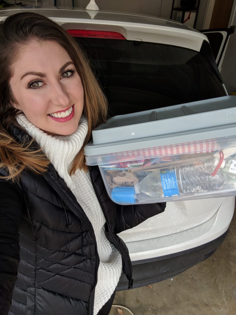 Kid Box for your Car - essentials for being prepared for any kid emergency