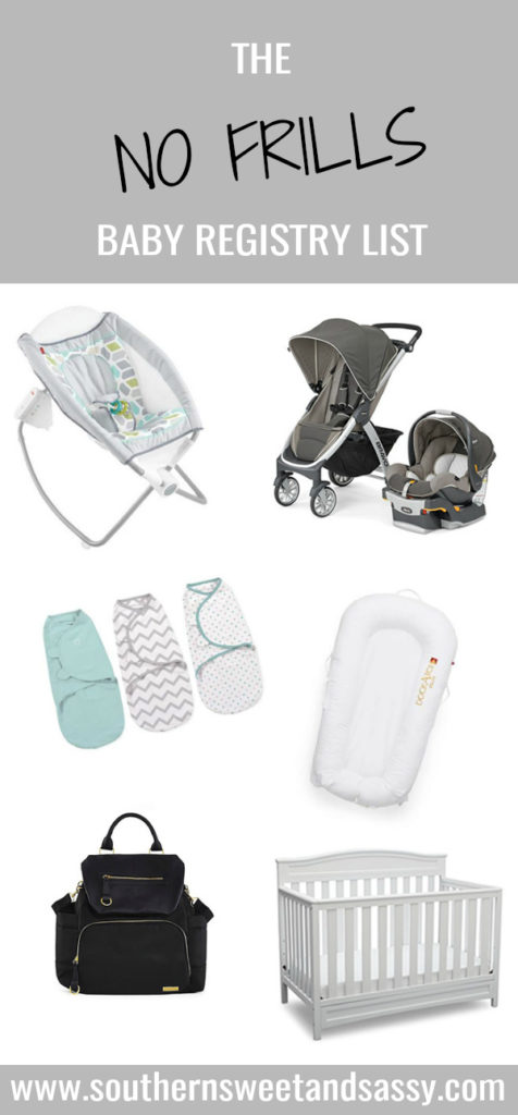 Everything you need to bring home baby, with out all the extra gear taking up space! Keep it simple because having a baby for the first time is challenging enough!